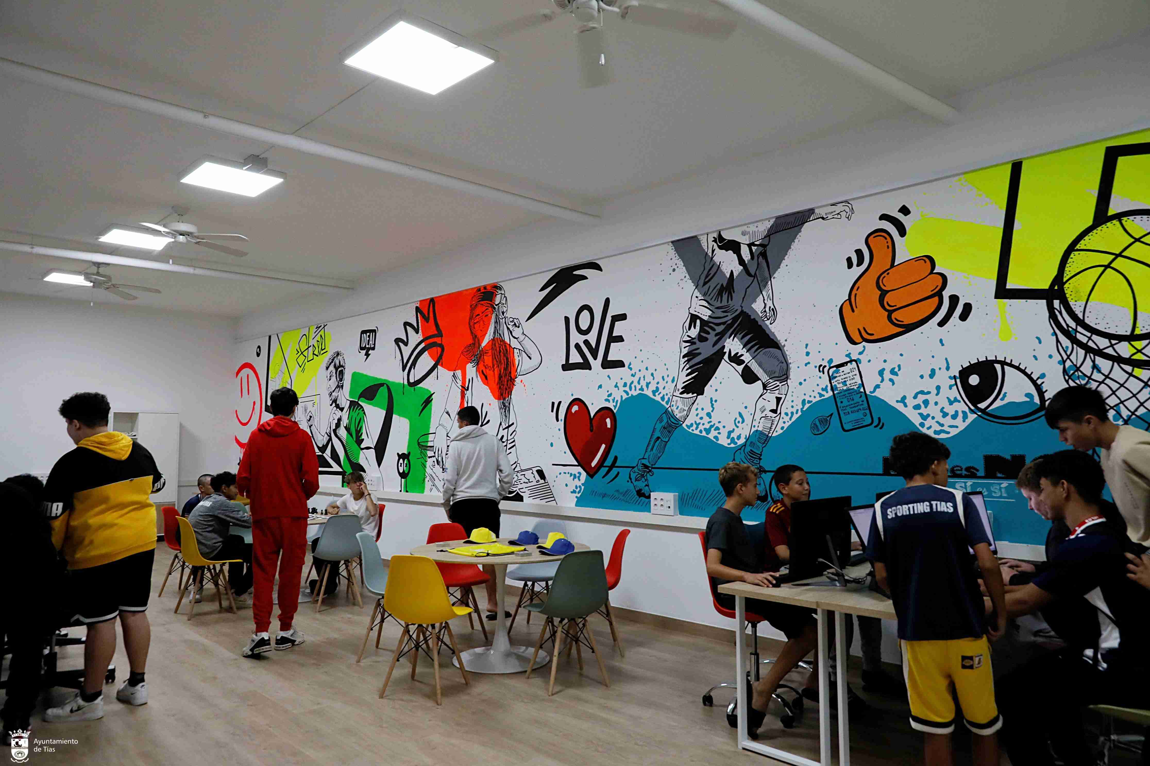 espacio joven de tías