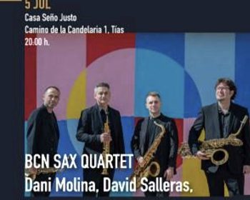 casa-seño-justo-bcn-sax-quartet-tías-lanzarote