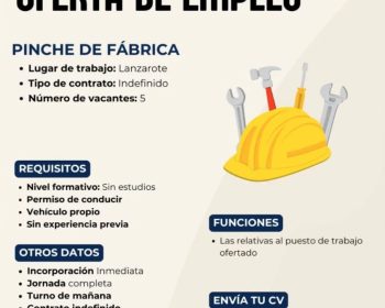 oferta-de-empleo-pinche-de-fabrica-arrecife-lanzarote-clublanzarote